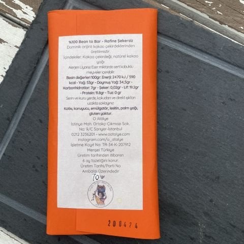 O Atölye %100 Dominik Duarte Öko Caribe  80 g