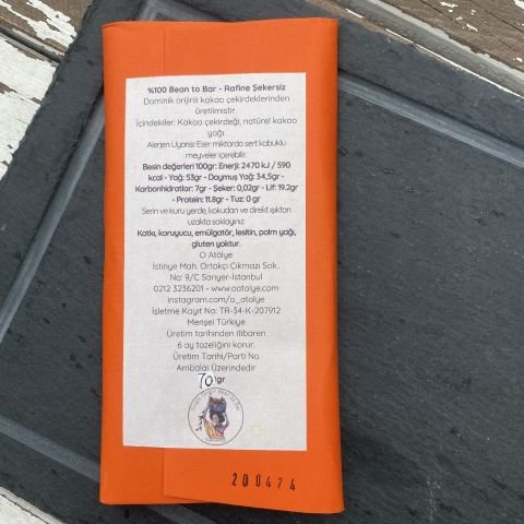 O Atölye %100 Dominik Duarte Öko Caribe  80 g