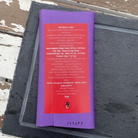 O Atölye %80 Nikaragua Nugu Ingemann Çilek,Ahududu,Böğürtlen 80 g