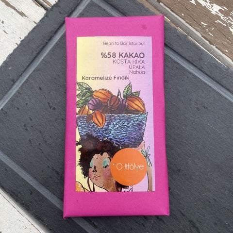 O Atölye %58 Kosta Rika Upala Nahua Karamelize Fındık 80 g